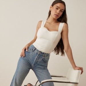 REFORMATION SANTANA TOP